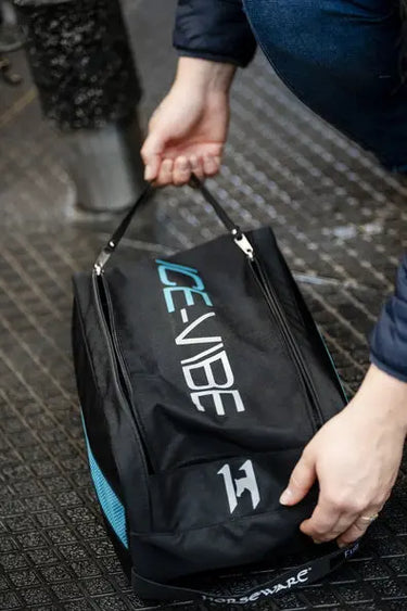 Horseware Ireland Black/Aqua Ice-Vibe Leg Wraps| Online For Equine