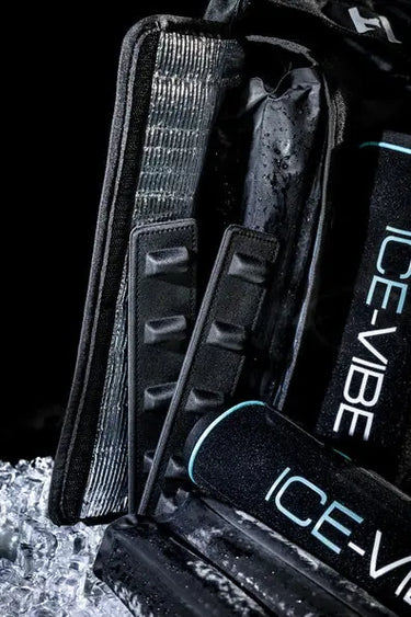 Horseware Ireland Black/Aqua Ice-Vibe Leg Wraps| Online For Equine
