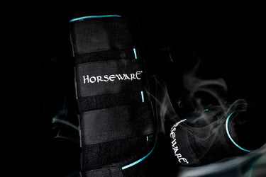 Horseware Ireland Black/Aqua Ice-Vibe Leg Wraps| Online For Equine