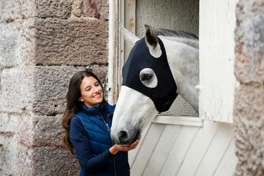 Horseware Ireland Black Horseware Ireland Ionic Calming Face Mask| Online For Equine