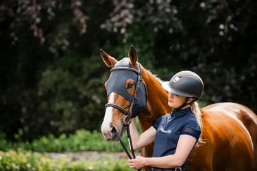 Horseware Ireland Black Horseware Ireland Ionic Calming Face Mask| Online For Equine