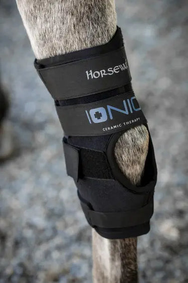Horseware Ireland Black Horseware Ireland Ionic Hock Boots Pair| Online For Equine