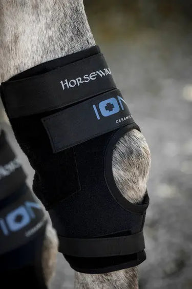 Horseware Ireland Black Horseware Ireland Ionic Hock Boots Pair| Online For Equine