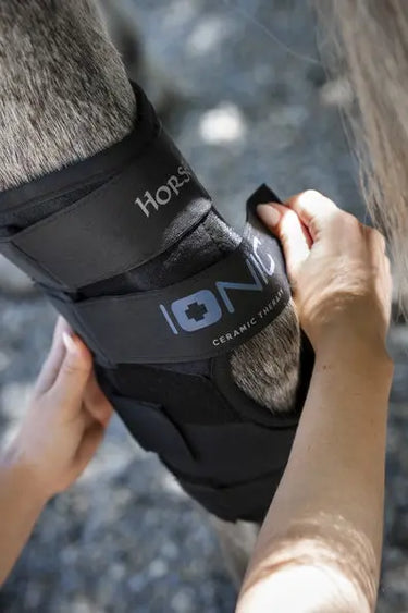 Horseware Ireland Black Horseware Ireland Ionic Hock Boots Pair| Online For Equine
