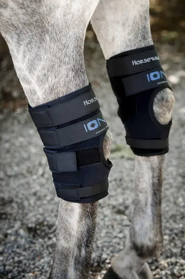 Horseware Ireland Black Horseware Ireland Ionic Hock Boots Pair| Online For Equine