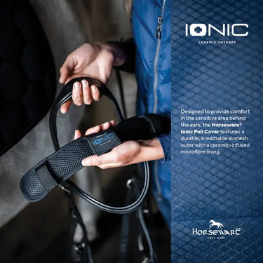 Horseware Ireland Black Horseware Ireland Ionic Poll Cover| Online For Equine