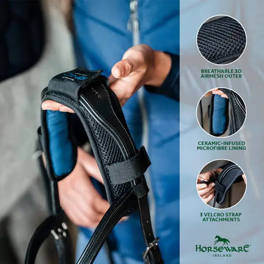 Horseware Ireland Black Horseware Ireland Ionic Poll Cover| Online For Equine