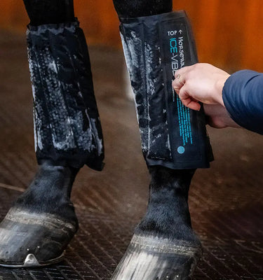 Horseware Ireland Black Ice-Vibe Cold Packs - Leg| Online For Equine