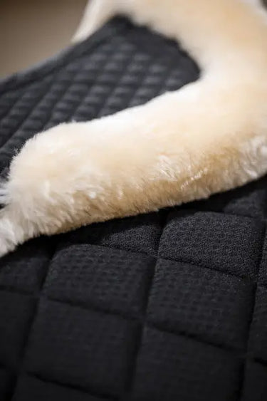 Horseware Ireland Black/Natural Horseware Ireland Sheepskin Halfpad| Online For Equine