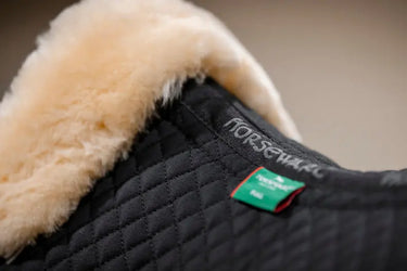 Horseware Ireland Black/Natural Horseware Ireland Sheepskin Halfpad| Online For Equine