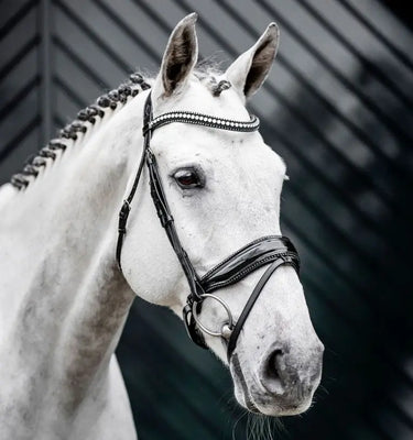 Horseware Ireland Black/Silver Horseware Ireland Diamante Flash Bridle| Online For Equine