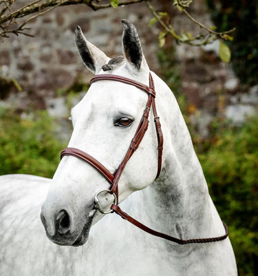 Horseware Ireland Brown Horseware Ireland Hunter Cavesson Bridle w/reins| Online For Equine