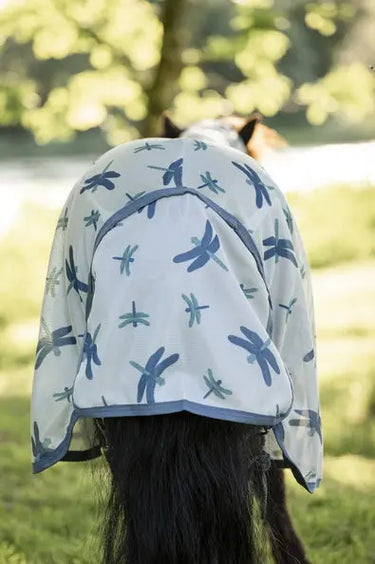 Horseware Ireland Dragonfly Print/Silver, Blue & Sage Amigo Bug Rug Plus Petite| Online For Equine