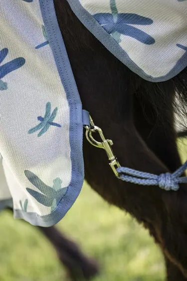 Horseware Ireland Dragonfly Print/Silver, Blue & Sage Amigo Bug Rug Plus Petite| Online For Equine