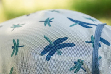 Horseware Ireland Dragonfly Print/Silver, Blue & Sage Amigo Bug Rug Plus Petite| Online For Equine