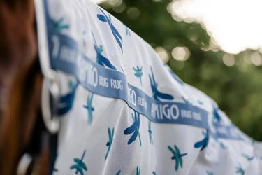 Horseware Ireland Dragonfly Print/Silver, Blue & Sage Amigo Bug Rug Plus| Online For Equine
