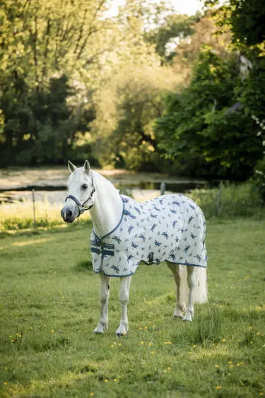 Horseware Ireland Dragonfly Print/Silver, Blue & Sage Amigo Bug Rug Pony| Online For Equine