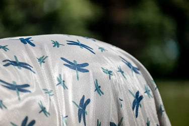 Horseware Ireland Dragonfly Print/Silver, Blue & Sage Amigo Bug Rug XL Plus| Online For Equine