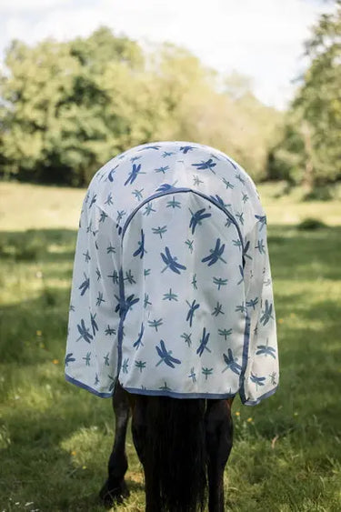 Horseware Ireland Dragonfly Print/Silver, Blue & Sage Amigo Bug Rug XL Plus| Online For Equine