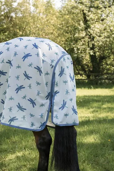 Horseware Ireland Dragonfly Print/Silver, Blue & Sage Amigo Bug Rug XL Plus| Online For Equine