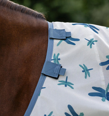 Horseware Ireland Dragonfly Print/Silver, Blue & Sage Amigo Bug Rug| Online For Equine
