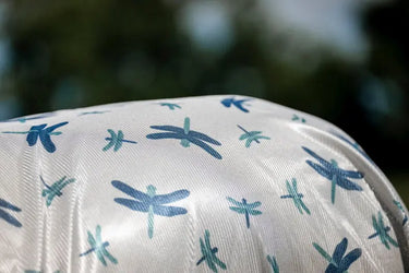 Horseware Ireland Dragonfly Print/Silver, Blue & Sage Amigo integrated Fly Sheet| Online For Equine