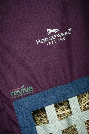 Horseware Ireland Fig/Navy & Silver Horseware Ireland Revive Haybag| Online For Equine