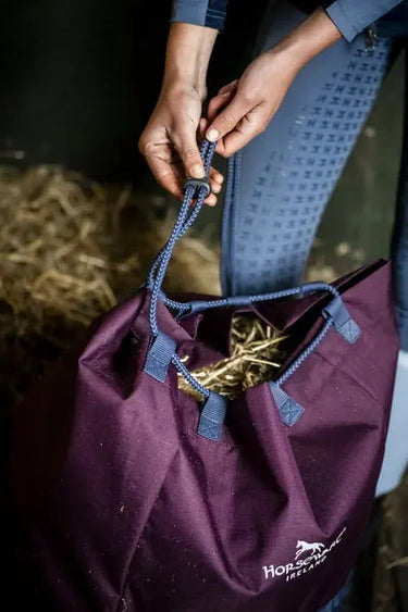 Horseware Ireland Fig/Navy & Silver Horseware Ireland Revive Haybag| Online For Equine