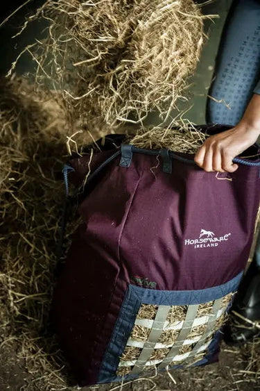 Horseware Ireland Fig/Navy & Silver Horseware Ireland Revive Haybag| Online For Equine