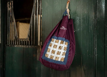 Horseware Ireland Fig/Navy & Silver Horseware Ireland Revive Haybag| Online For Equine