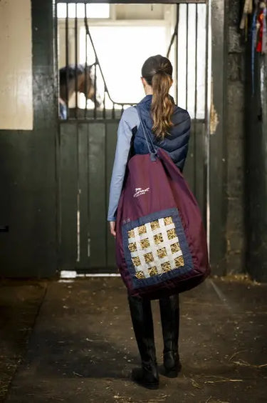 Horseware Ireland Fig/Navy & Silver Horseware Ireland Revive Haybag| Online For Equine