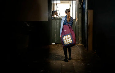 Horseware Ireland Fig/Navy & Silver Horseware Ireland Revive Haybag| Online For Equine