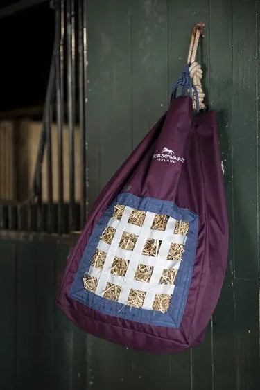 Horseware Ireland Fig/Navy & Silver Horseware Ireland Revive Haybag| Online For Equine