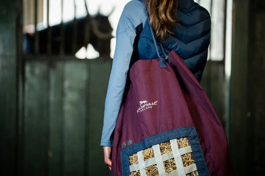 Horseware Ireland Fig/Navy & Silver Horseware Ireland Revive Haybag| Online For Equine