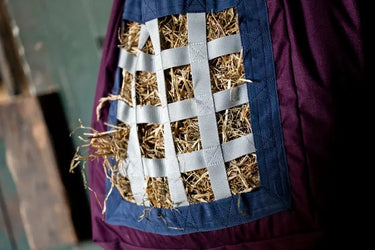 Horseware Ireland Fig/Navy & Silver Horseware Ireland Revive Haybag| Online For Equine
