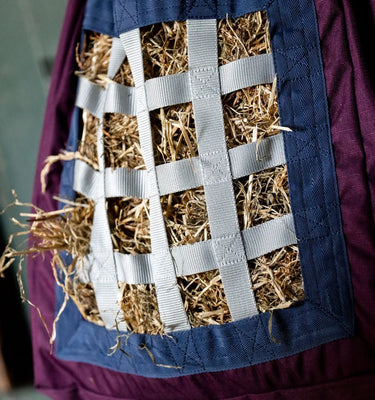 Horseware Ireland Fig/Navy & Silver Horseware Ireland Revive Haybag| Online For Equine