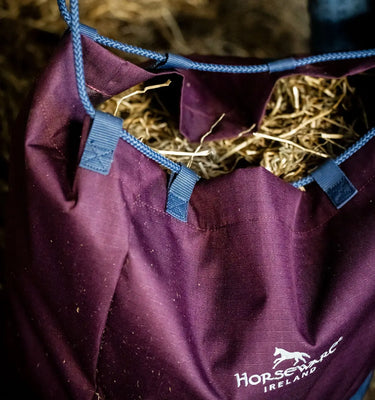 Horseware Ireland Fig/Navy & Silver Horseware Ireland Revive Haybag| Online For Equine