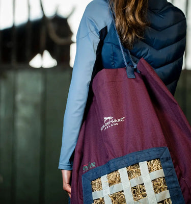 Horseware Ireland Fig/Navy & Silver Horseware Ireland Revive Haybag| Online For Equine
