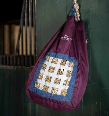 Horseware Ireland Fig/Navy & Silver Horseware Ireland Revive Haybag| Online For Equine