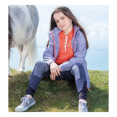 Buy Horseware Ireland Girls Pique Polo Top-3 - 4 Years-Coral| Online for Equine