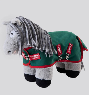 Horseware Ireland Green/Red Crafty Ponies Rambo Original Turnout Rug| Online For Equine