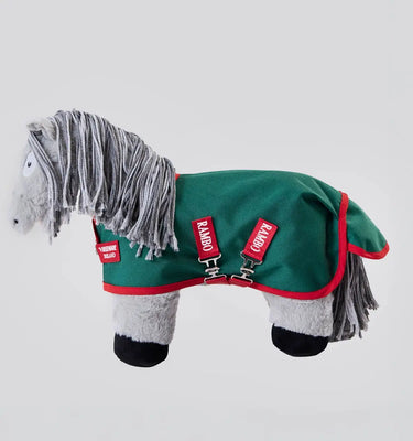Horseware Ireland Green/Red Crafty Ponies Rambo Original Turnout Rug| Online For Equine