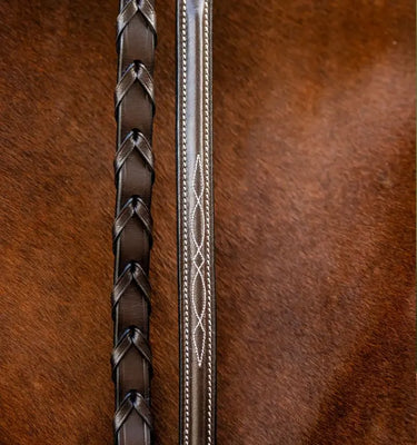Horseware Ireland Havana Brown Horseware Ireland Hunter Laced Reins| Online For Equine