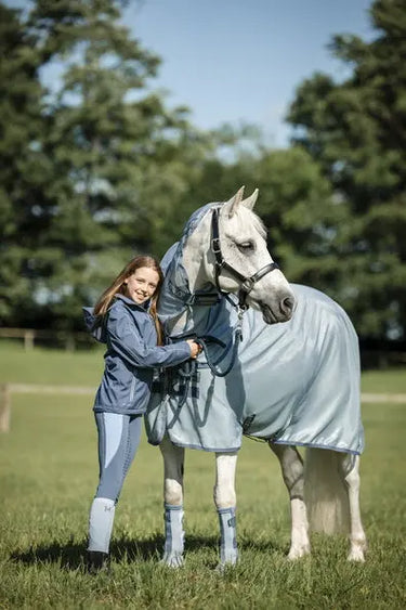 Horseware Ireland Heather Blue/Blue & Silver Amigo Bug Rug Plus Pony| Online For Equine