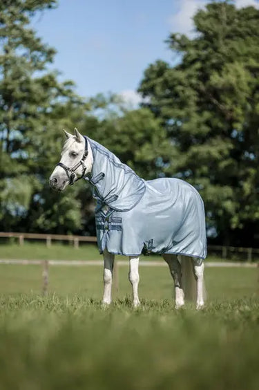 Horseware Ireland Heather Blue/Blue & Silver Amigo Bug Rug Plus Pony| Online For Equine