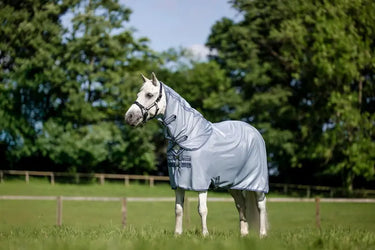 Horseware Ireland Heather Blue/Blue & Silver Amigo Bug Rug Plus Pony| Online For Equine
