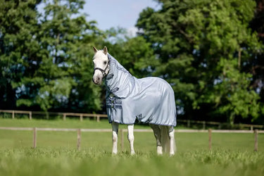 Horseware Ireland Heather Blue/Blue & Silver Amigo Bug Rug Plus Pony| Online For Equine
