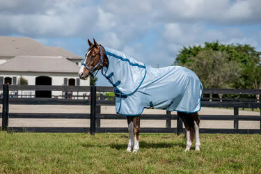 Horseware Ireland Heather Blue/Blue & Silver Amigo Bug Rug Plus| Online For Equine