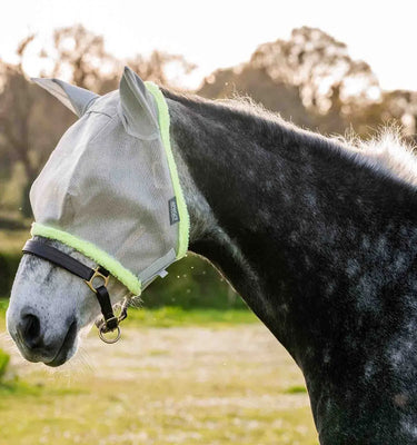Horseware Ireland Heather Blue/Blue & Silver Amigo FlyMask| Online For Equine