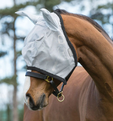 Horseware Ireland Heather Blue/Blue & Silver Amigo FlyMask| Online For Equine
